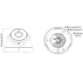 دوربین دام 5 مگاپیکسلی Hikvision مدل DS-2CE56H0T-IT1F