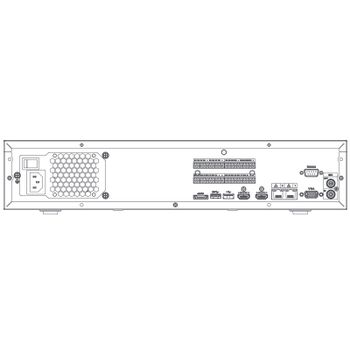  ضبط کننده(NVR) 32 کاناله 12 مگاپیکسلی dahua مدل NVR608-32-4KS2