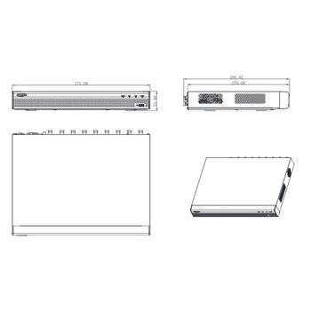 ضبط کننده (XVR) 16 کاناله dahua مدل XVR5216AN-4KL-X