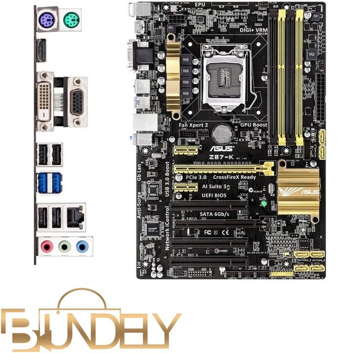 باندل گیمینگ(نسل4) ASUS Z87-K/Core i5-4690K/16GB Ram