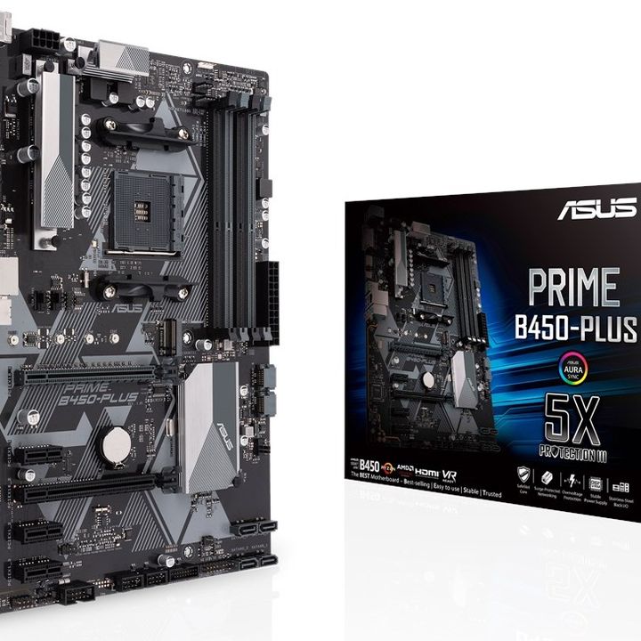  مادربرد ایسوس مدل PRIME B450-PLUS AM4  