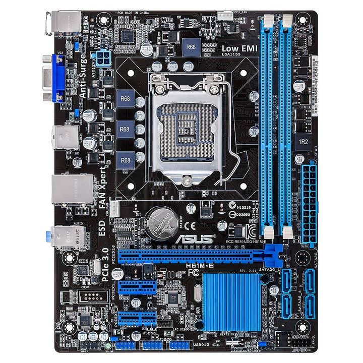  مادربرد ایسوس سوکت ASUS H61M-E LGA 1155