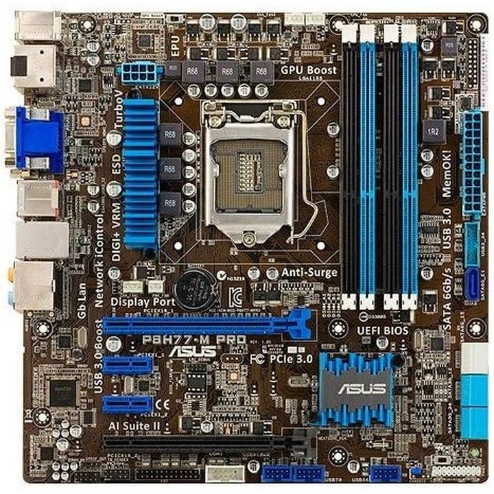 مادربرد ایسوس مدل ASUS H77-M PRO LGA 1155
