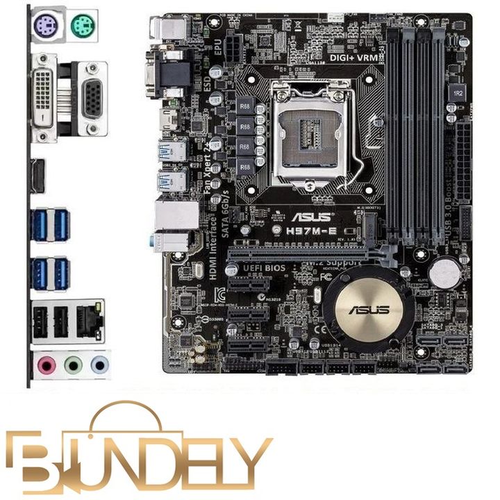 باندل حرفه ای (نسل4) ASUS H97M-E/Core i7-4770/16GB Ram