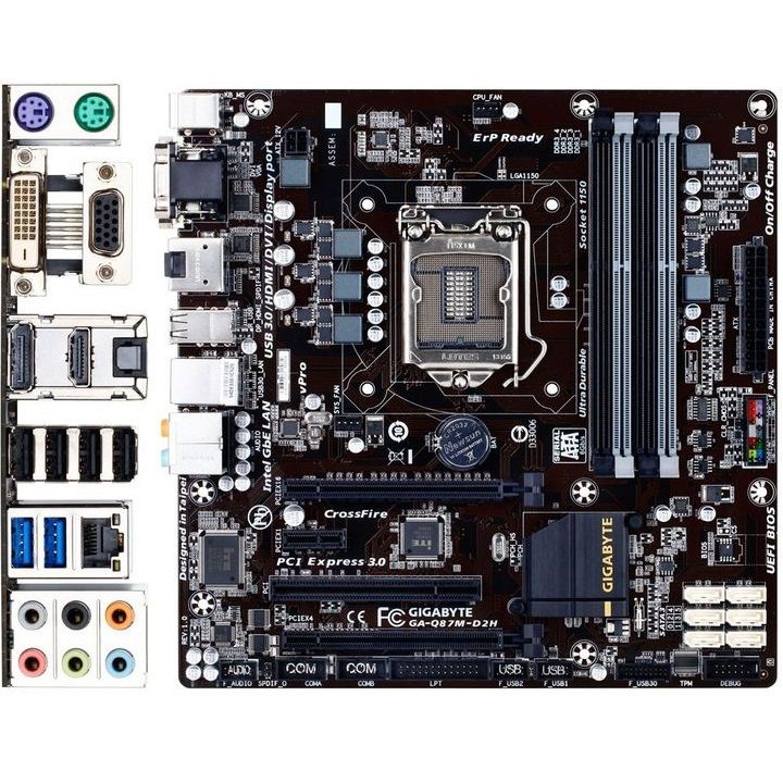 مادربرد گیگابایت GIGABYTE Q87M-D2H LGA 1150
